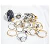 Image 1 : BUNDLE OF 19 NEW RINGS INCLUDING .925
