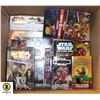 FLAT OF STARWARS COLLECTIBLES ETC