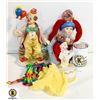 Image 1 : THREE CLOWNS WITH MUSIC (NOT WORKING) 11", 6", 1