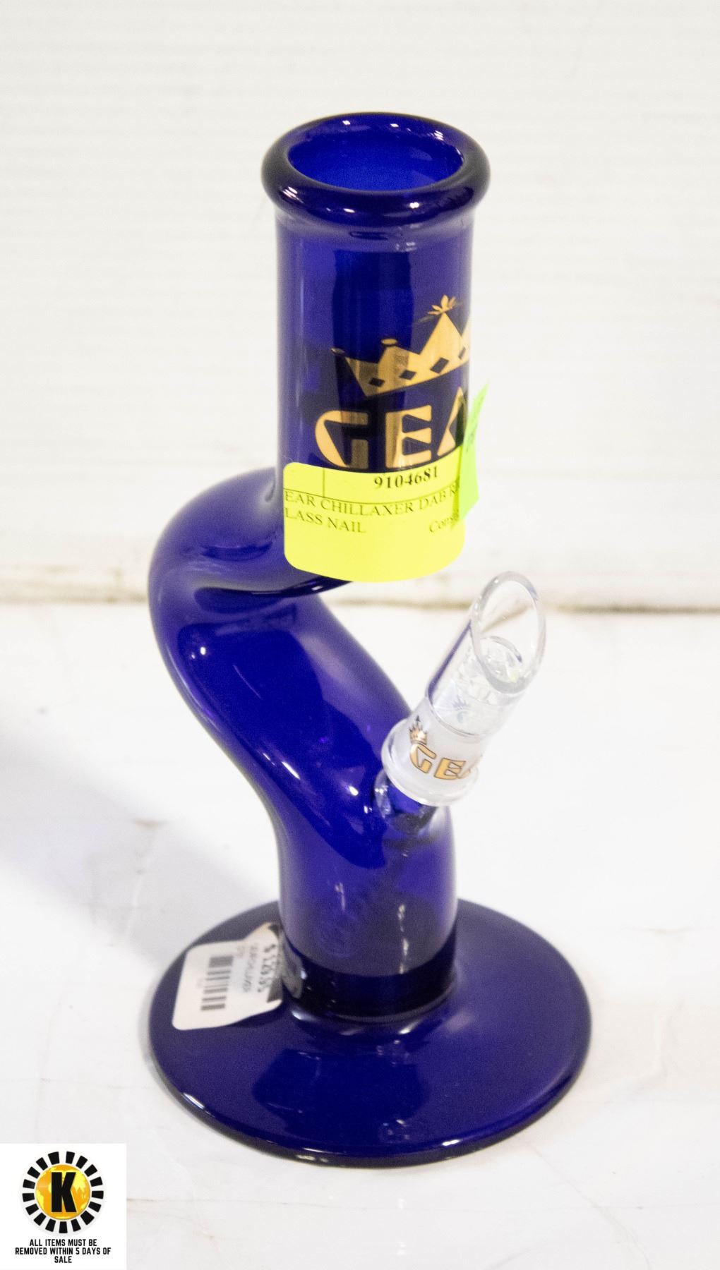 GEAR CHILLAXER DAB RIG WITH GLASS NAIL