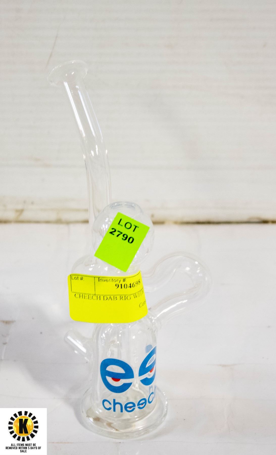 CHEECH DAB RIG WITH DOME/NAIL - Test Site