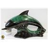 Image 1 : BLUE MOUNTAIN POTTERY- DOLPHIN- 17" X 10"