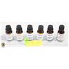 Image 1 : NEW 6 BOTTLES PURE 15 ML ESSENTIAL OILS