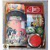 Image 1 : COLLECTOR TINS BOX LOT OF 13 ASST.