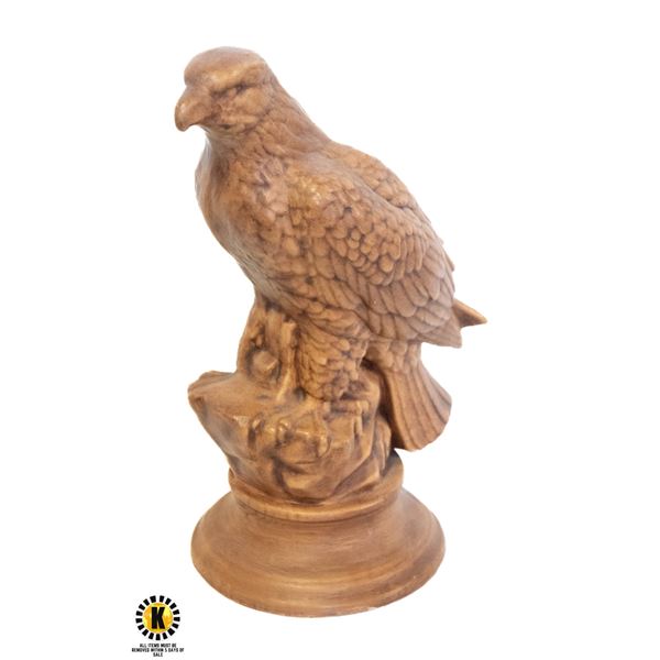 VINTAGE CERAMIC EAGLE BUST 12" TALL