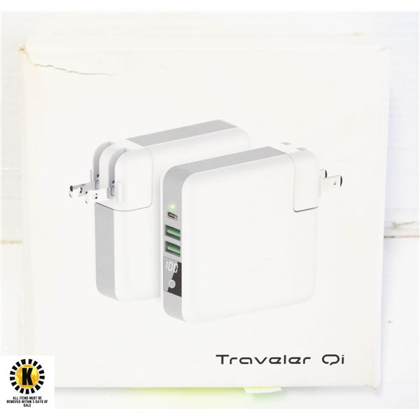 TRAVELER QI 6700MAH WORLD TRAVEL POWER