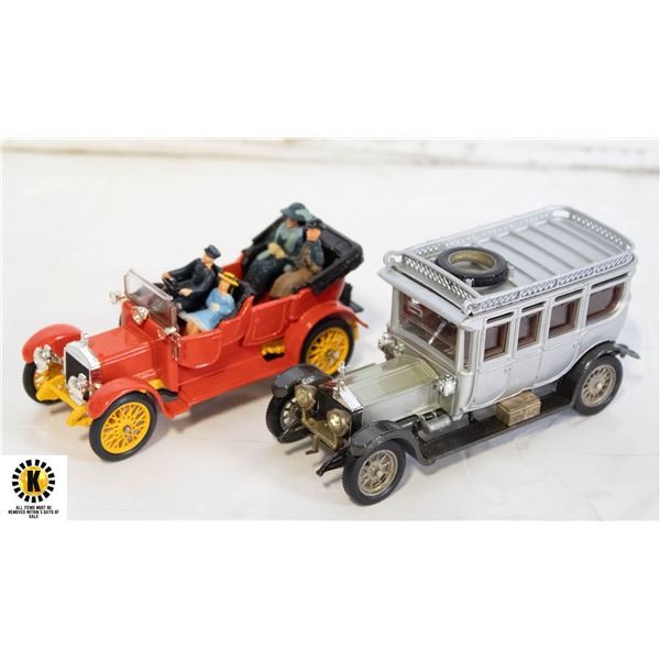 CORGI 1910 DAIMLER/1912 ROLLS ROYCE DIECAST