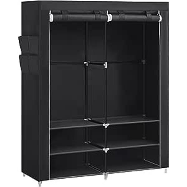 SONGMICS PORTABLE CLOSET WARDROBE W/ SHOE RACK