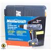 MASTERCRAFT RECHARGEABLE DRILL IN CASE