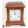 Image 1 : SEIKO WOOD SHELF CLOCK- 8.5"