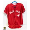 Image 1 : BLUE JAYS RED YOUTH XL BASEBALL JERSEY