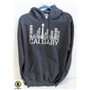 LADIES CALGARY MEDIUM GREY HOODIE