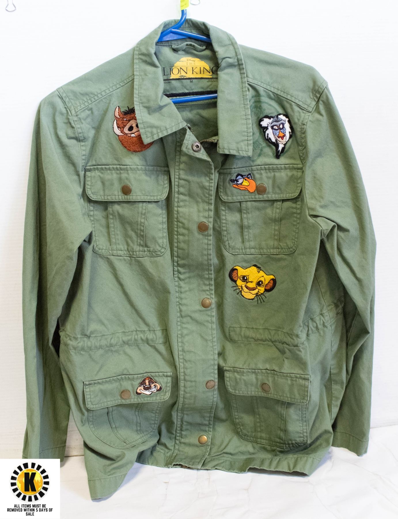 MENS MEDIUM THE LION KING JACKET