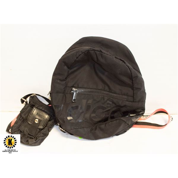 SMALL ADIDAS BACKPACK WITH ROOTS CARRYING