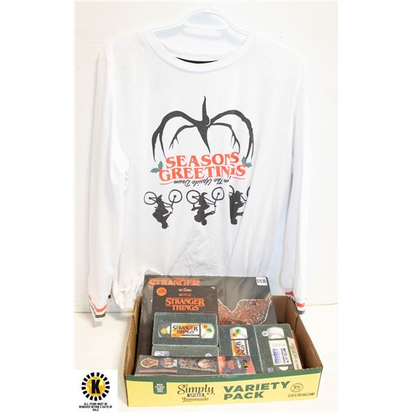 FLAT OF NEW STRANGER THINGS ITEMS