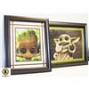 Image 1 : SPECIALTY "GROOT" & "GROGU" FRAMED MATTED AND