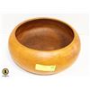 Image 1 : 10" GENUINE TEAK BOWL
