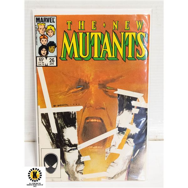 MARVEL NEW MUTANTS #26 COMIC, 1ST LEGION