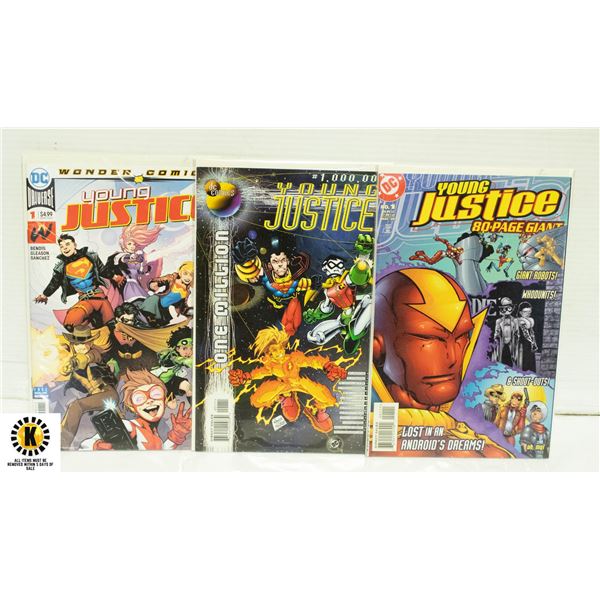 DC YOUNG JUSTICE #1 COMIC LOT