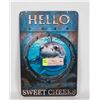 Image 1 : NEW SHARK THEME METAL ARTWORK "HELLO SWEET CHEEKS