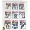 Image 1 : OPC 1988-89 13 MAPLE LEAFS CARDS