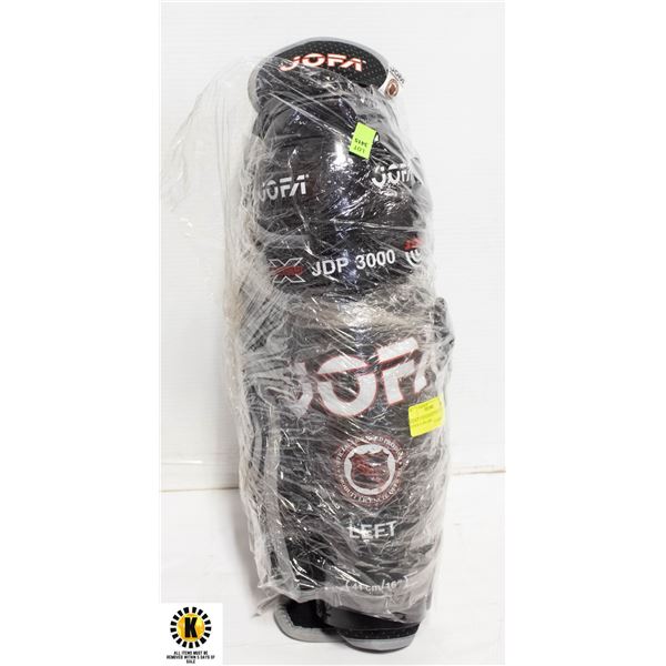 HOCKEY SHIN/KNEE PAD SET, JOFFA HYPER-X JPD-3000