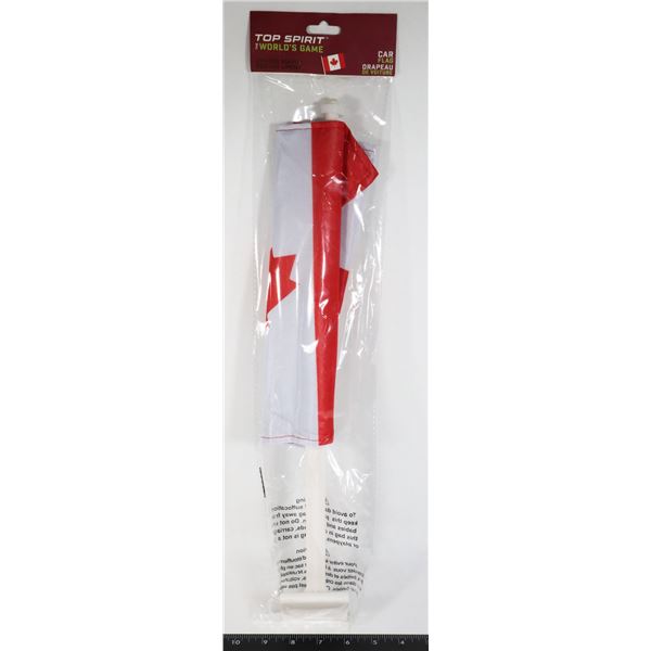 NEW CANADA FLAG CAR MOUNT FLAG
