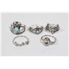 Image 1 : LOT OF NEW SIZE 8 FASHION RINGS