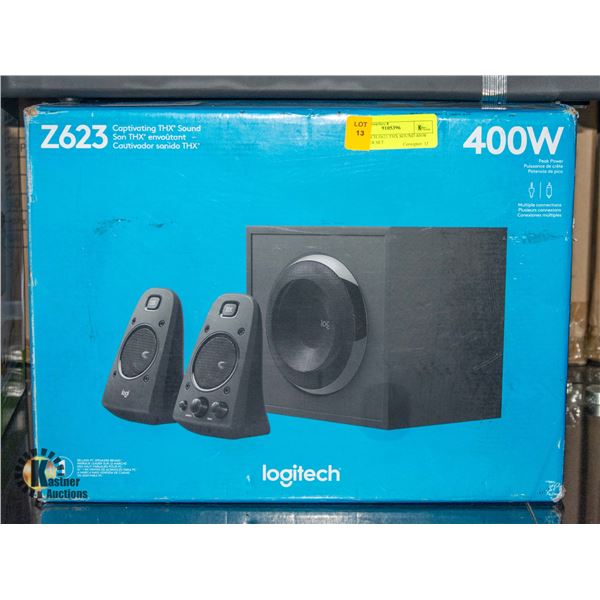 LOGITECH Z623 THX SOUND 400W SPEAKER SET