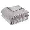 Image 1 : NEW AMAZON BASICS WEIGHTED BLANKET W/ MINKY DUVET