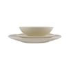 Image 3 : NEW AMZ BASICS 18-PIECE CREAM DINNERWARE SET