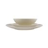 Image 3 : NEW AMZ BASICS 18-PIECE CREAM DINNERWARE SET