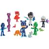 Image 2 : NEW PJ MASKS DELUXE FIGURE SET 16 PIECES