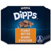 NEW CASE OF 12 QUAKER DIPPS PEANUT BUTTER GRANOLA