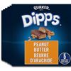 Image 1 : NEW CASE OF 6 BOXES OF QUAKER PEANUT BUTTER DIPPS