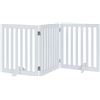 Image 1 : NEW UNIVERSE HOMES WHITE 3 PANNEL PET GATE WITH