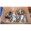 Image 1 : 11 PCS HOME COOK POT AND PAN SET