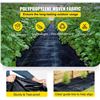 Image 2 : NEW ROLL OF VEVOR WEED BARRIER /LANDSCAPING FABRIC