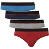 Image 1 : NEW PGA TOUR SZ MED SPORTS BRIEFS - 4 PAIRS PACK