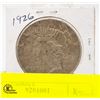 Image 1 : 1926 U.S SILVER PEACE DOLLAR