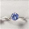 Image 1 : BZ1644-8 14K TANZANITE(0.86CT) RING