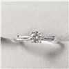 Image 1 : BZ1644-9 14K DIAMOND (0.2CT,I3,G) RING