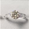 Image 1 : BZ1644-10 14K DIAMOND(0.2CT) RING