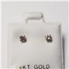 Image 1 : BZ1644-12 14K DIAMOND(0.16CT) EARRINGS