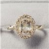 Image 1 : BZ1644-14 10K SULTANITE(1CT) DIAMOND(0.15CT) RING