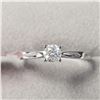 Image 1 : BZ1644-20 14K DIAMOND (0.2CT) RING