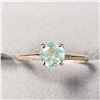 Image 1 : BZ1644-1 10K EMERALD(0.6CT) RING