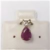Image 1 : BZ1644-49 10K RUBY(0.79CT) PENDANT