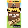 NEW QUAKER 40PC CHEWY CHOCOLATE CHIP GRANOLA BARS