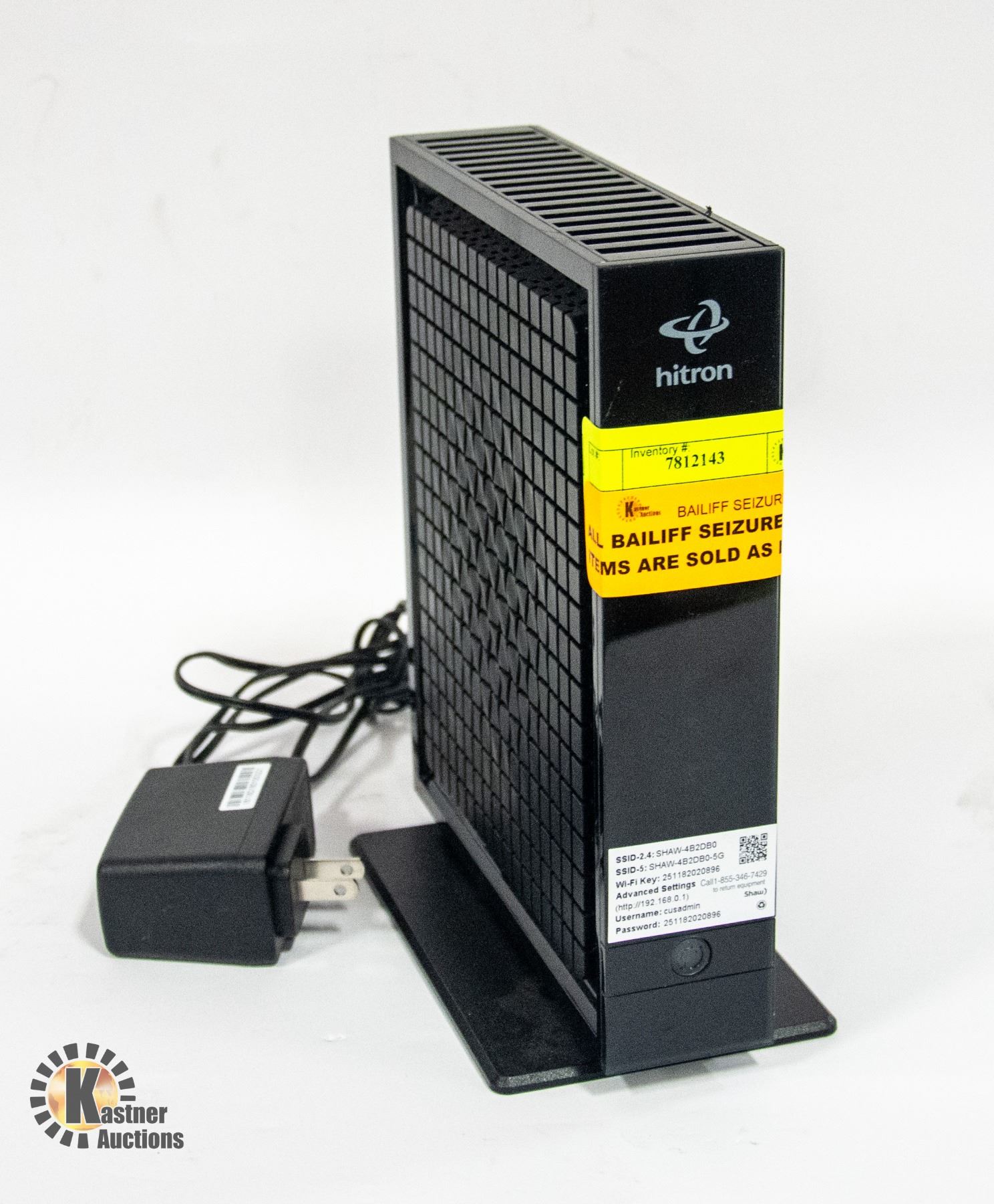Hitron Router Gci BAILIFF SEIZURE: HITRON WIFI ROUTER CG-NM-2250